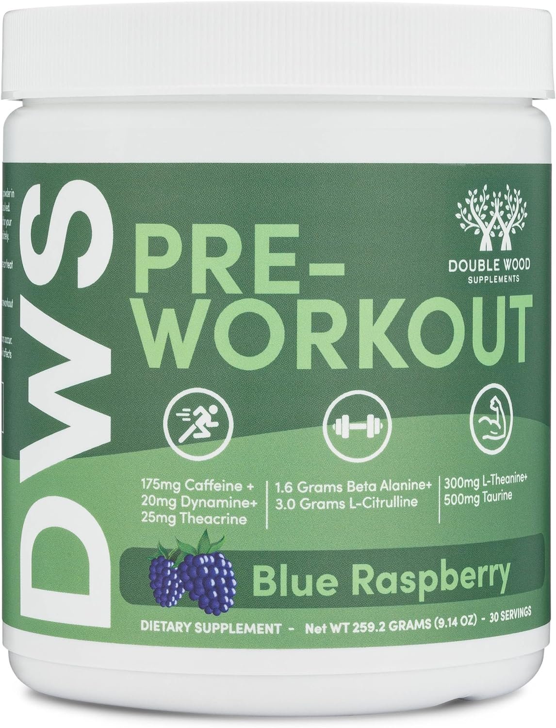 Double Wood Pre Workout Powder Review